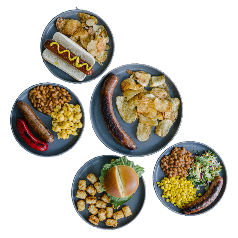 Hot Links Cookout Plate