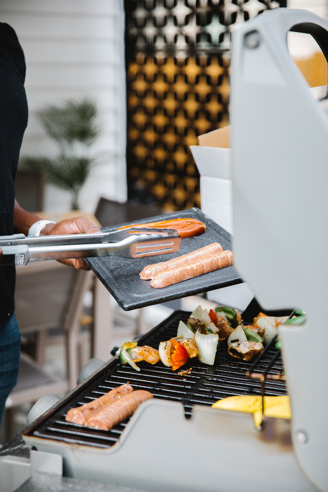 Hot Links on the Grill